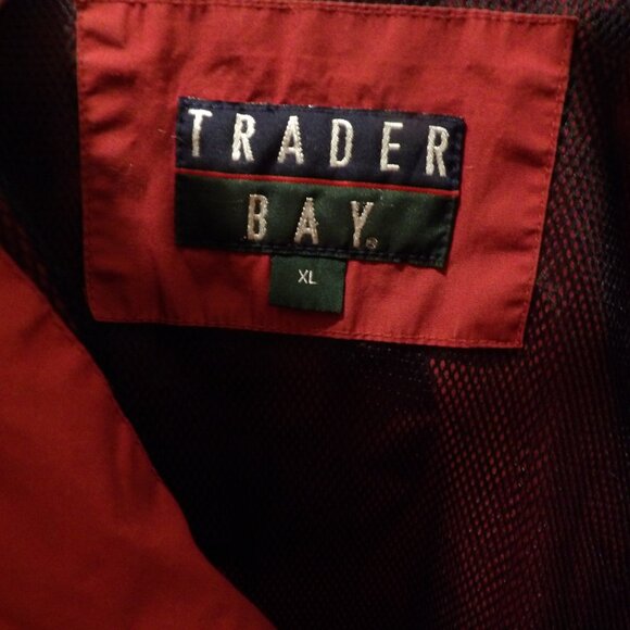 Trader Bay Vintage Red Hooded Lightweight Women's Jacket - Picture 4 of 13